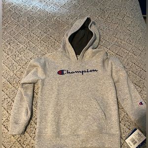 Champion Kids Size 7 Grey Hoodie